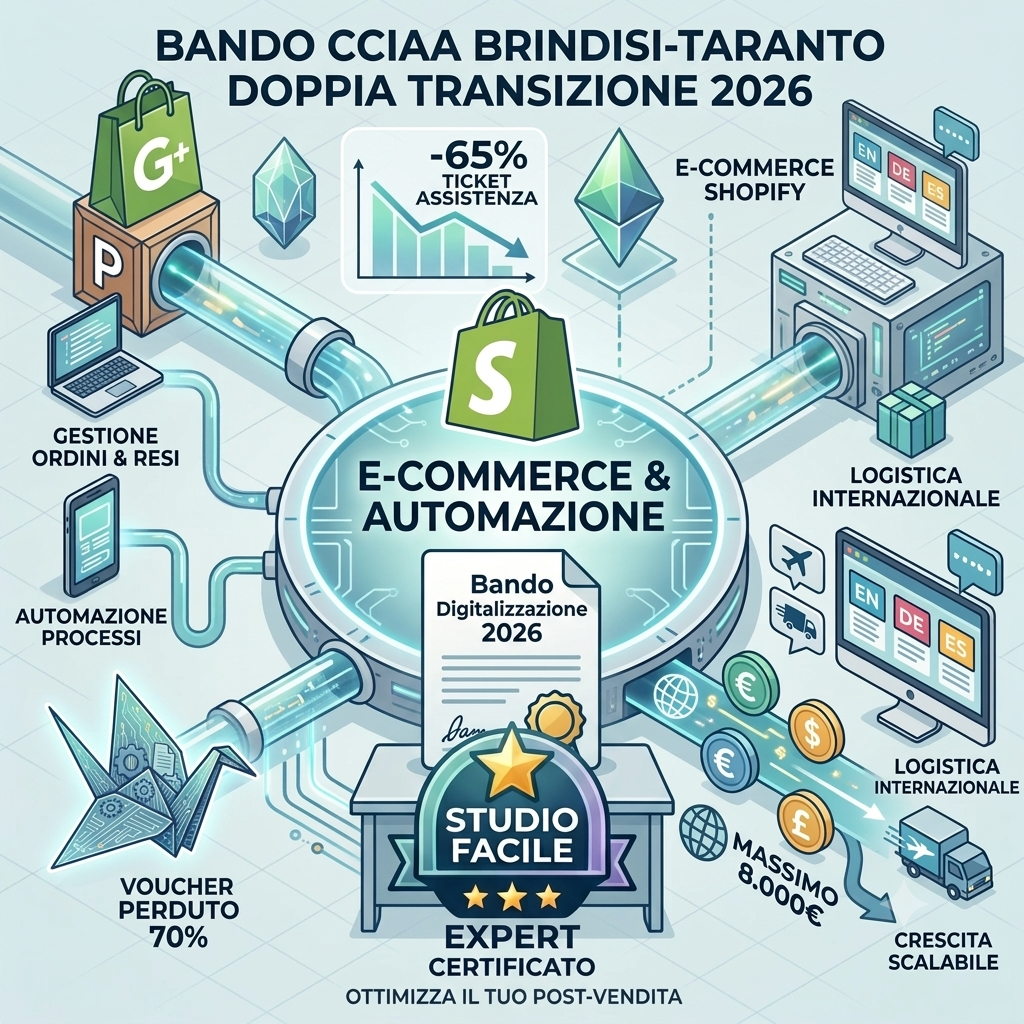 Bando CCIAA Brindisi-Taranto Doppia Transizione 2026