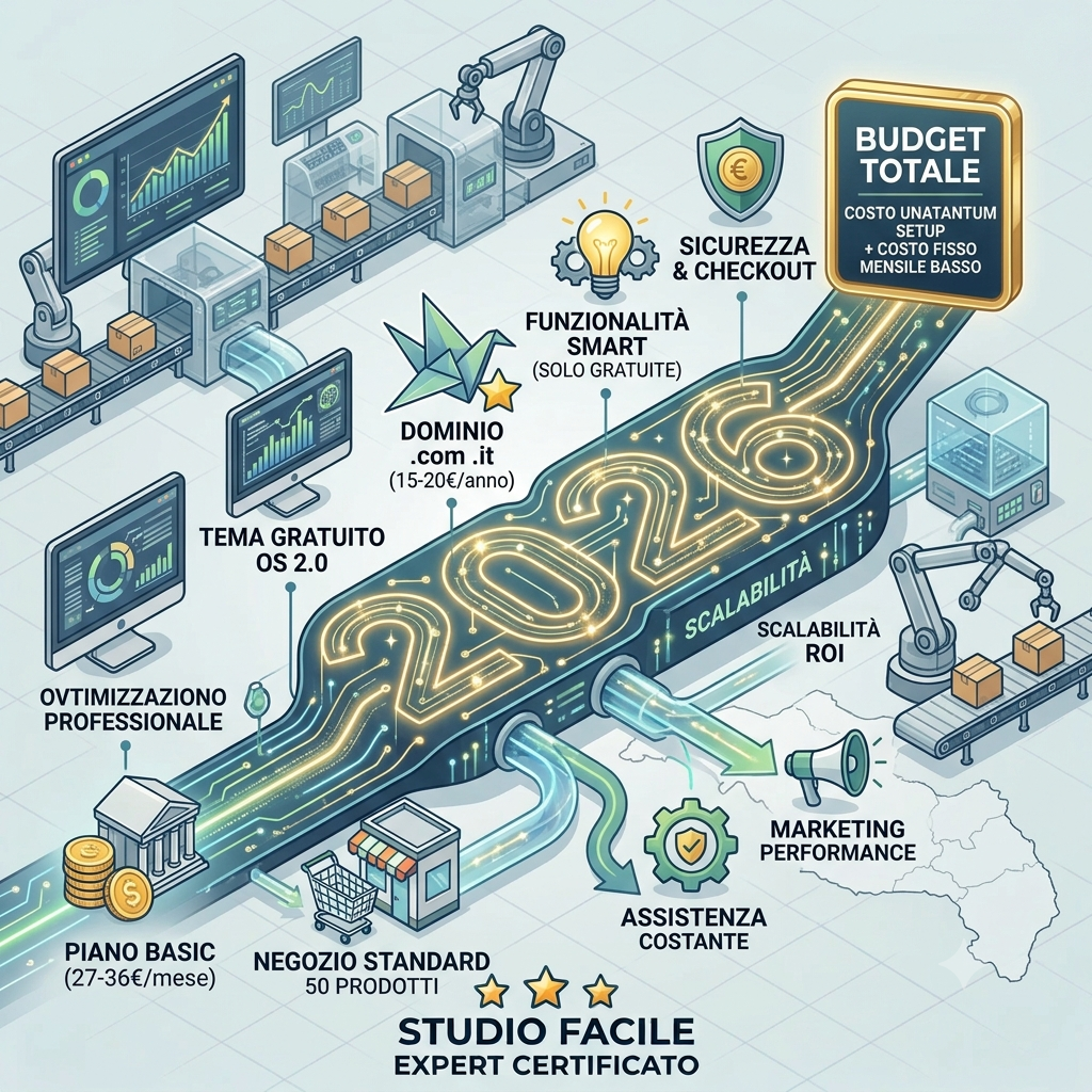 Quanto Costa Shopify nel 2026? Guida ai Costi di un E-commerce