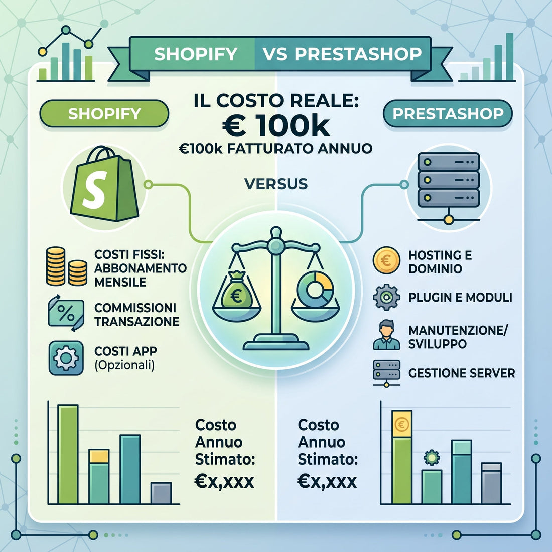 Shopify vs PrestaShop: sfatiamo il mito dell'open source economico