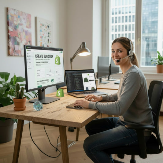 Servizio di Assistenza e Manutenzione Shopify