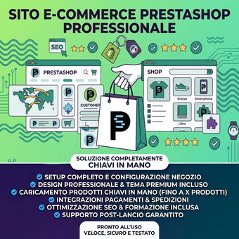 Sito E-commerce Prestashop Professionale
