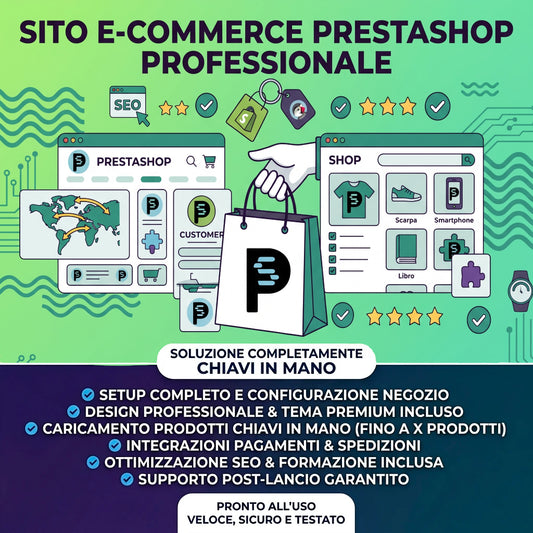 Sito E-commerce Prestashop Professionale