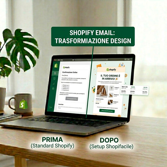 Design Email Shopify & Strategia Newsletter