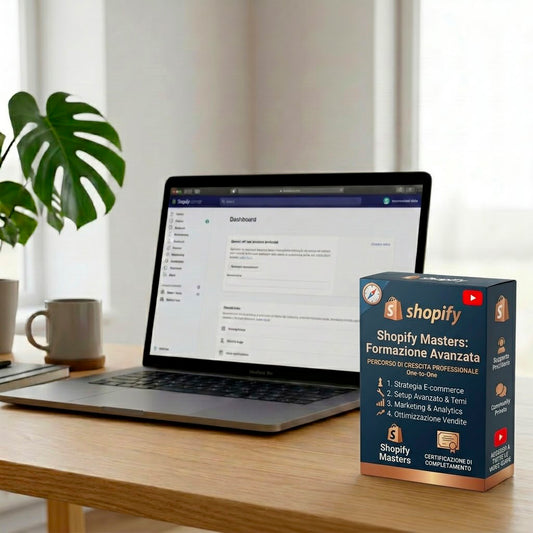 Formazione Shopify: Gestione E-commerce Professionale