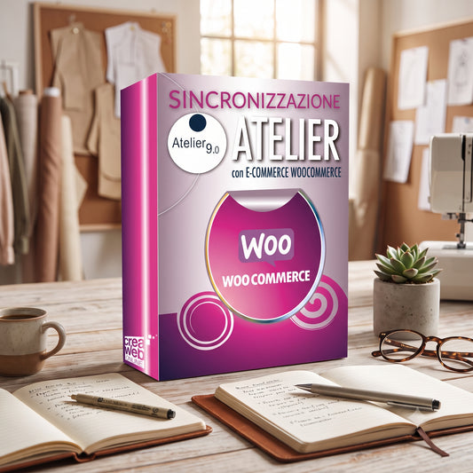 Synchronisierung zwischen WooCommerce-Onlineshop und Atelier (Plugin)