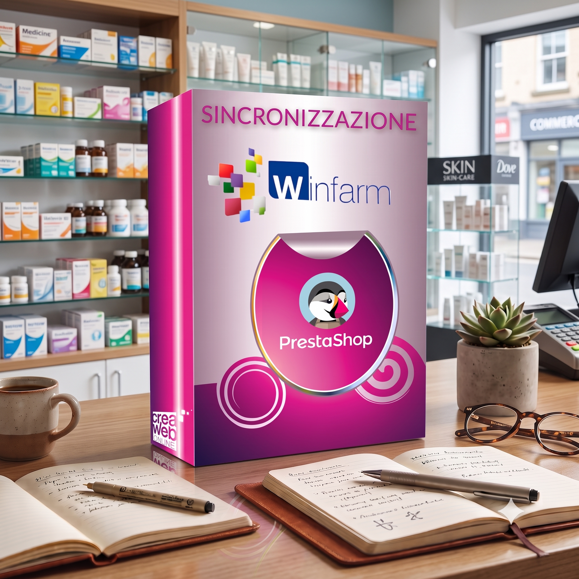 Sincronizzazione E-commerce Prestashop e WinFarm (Connettore Farmacia e Parafarmacia)