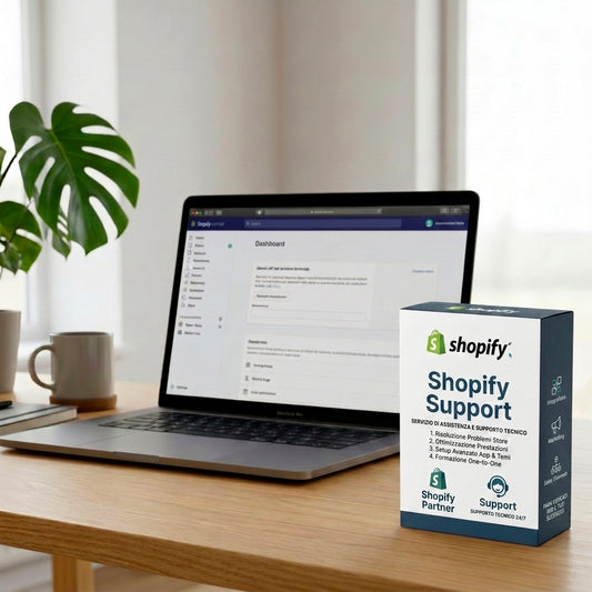Servizio di Assistenza e Manutenzione Shopify